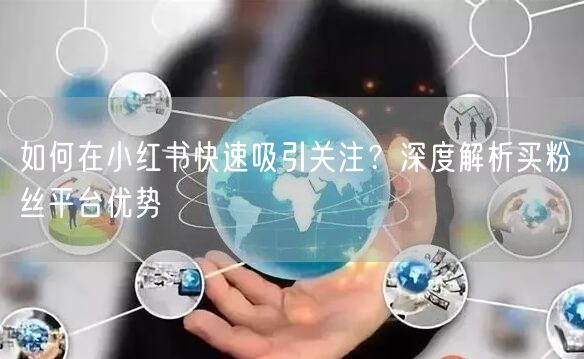如何在小红书快速吸引关注？深度解析买粉丝平台优势