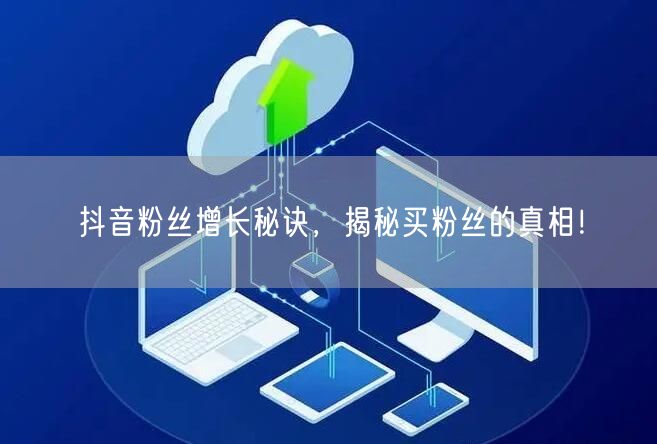 抖音粉丝增长秘诀，揭秘买粉丝的真相！