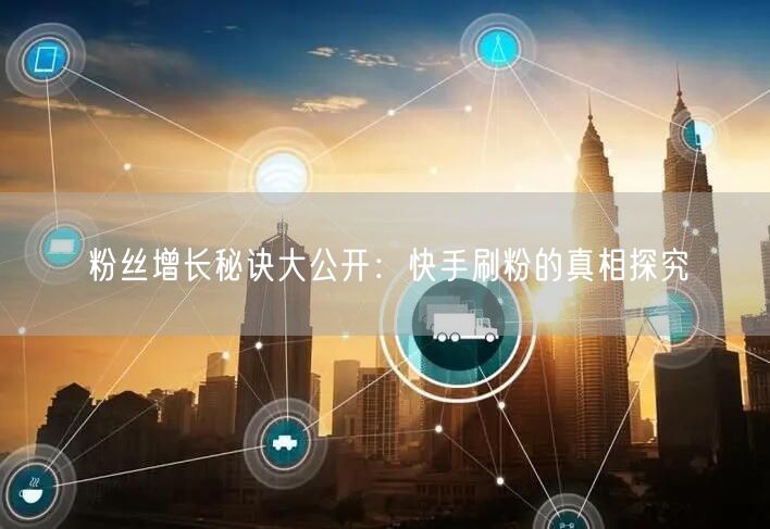 粉丝增长秘诀大公开：快手刷粉的真相探究