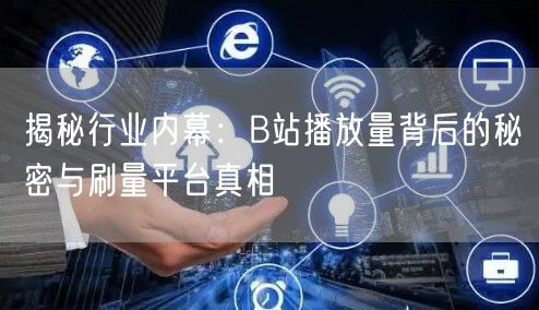 揭秘行业内幕：B站播放量背后的秘密与刷量平台真相