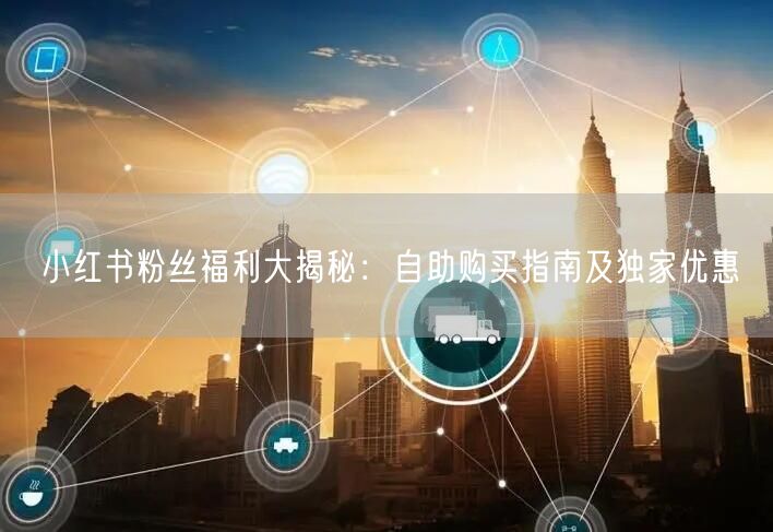 小红书粉丝福利大揭秘：自助购买指南及独家优惠