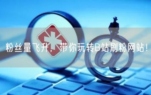 粉丝量飞升，带你玩转B站刷粉网站！