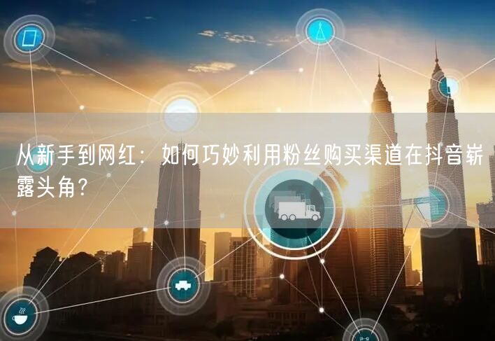 从新手到网红：如何巧妙利用粉丝购买渠道在抖音崭露头角？