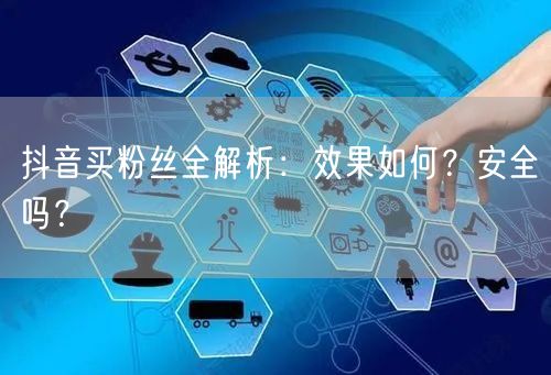 抖音买粉丝全解析：效果如何？安全吗？