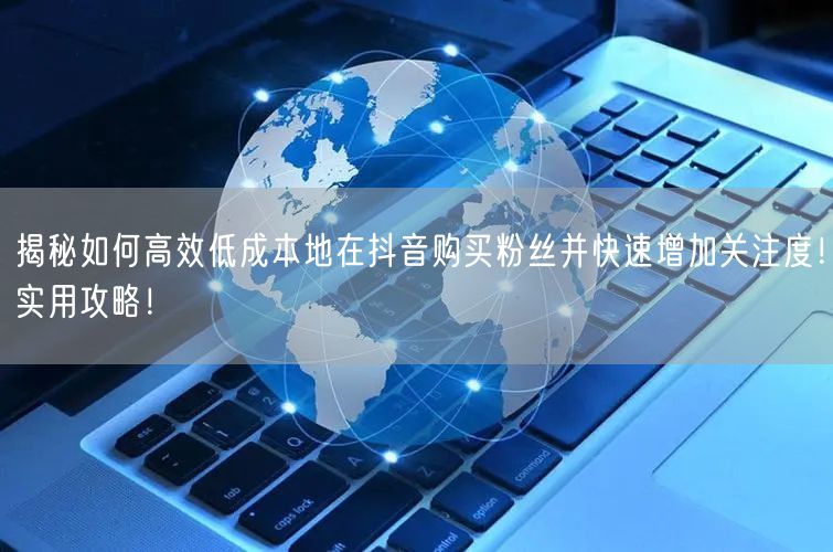 揭秘如何高效低成本地在抖音购买粉丝并快速增加关注度！实用攻略！